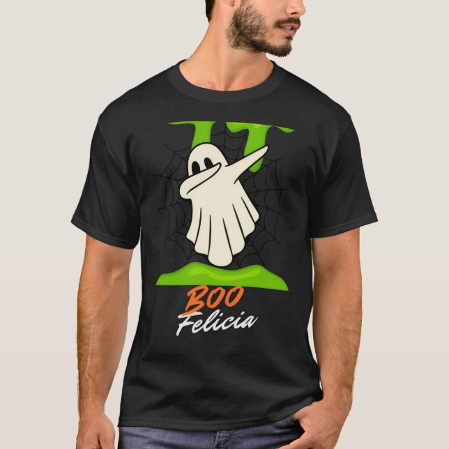 Camiseta T-Shirt "Dabbing Boo" Halloween 2025  (Anverso)
