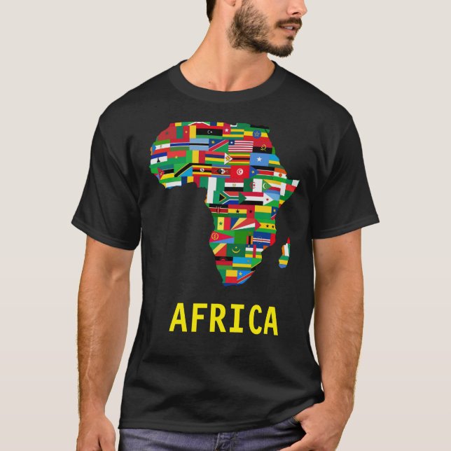 CAMISETA T-SHIRT DE ÁFRICA (Anverso)