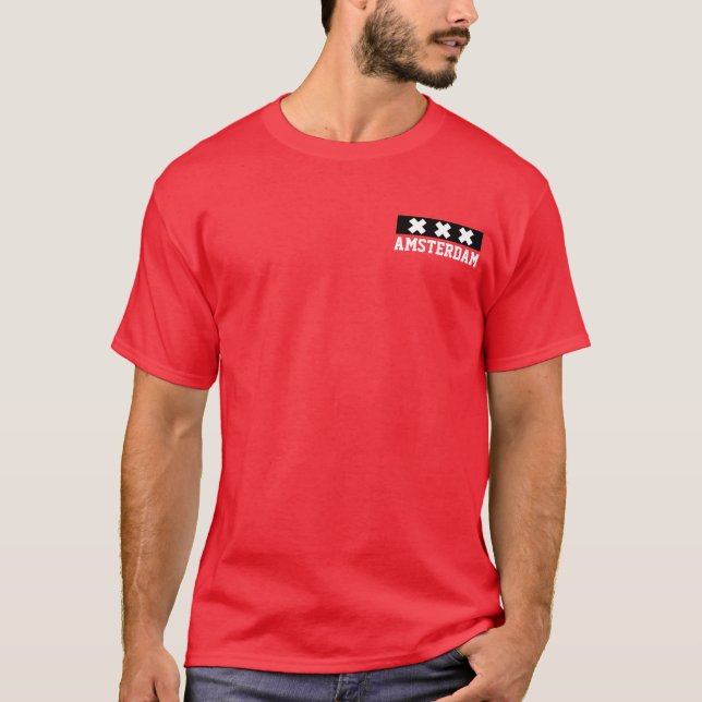Camiseta T-Shirt de Amsterdam (Anverso)