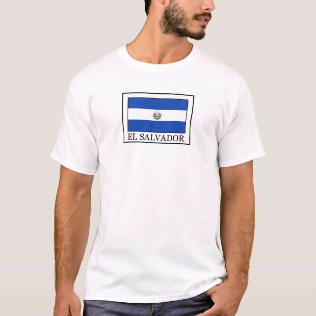 Camiseta T-Shirt de El Salvador (Anverso)