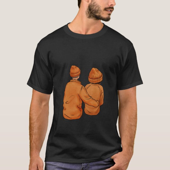 Camiseta T-Shirt de la pareja de otoño (Anverso)