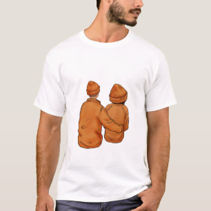 Camiseta T-Shirt de la pareja de otoño