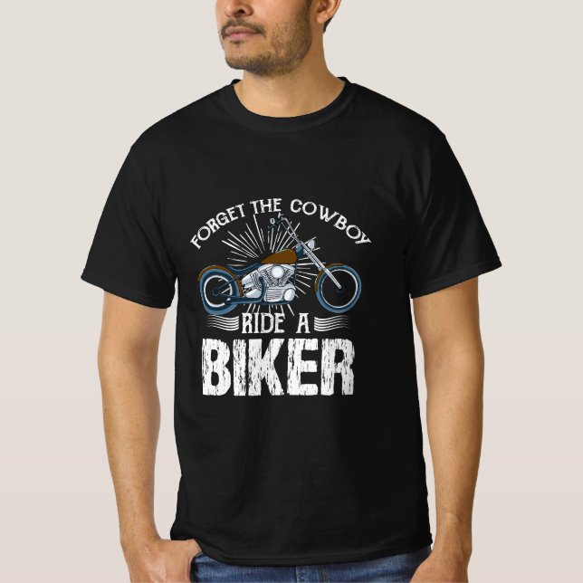 Camiseta T-Shirt De Moto (Anverso)