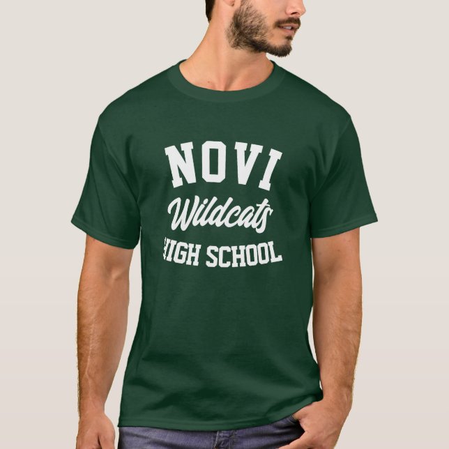 Camiseta T-Shirt de Novi High School (Anverso)