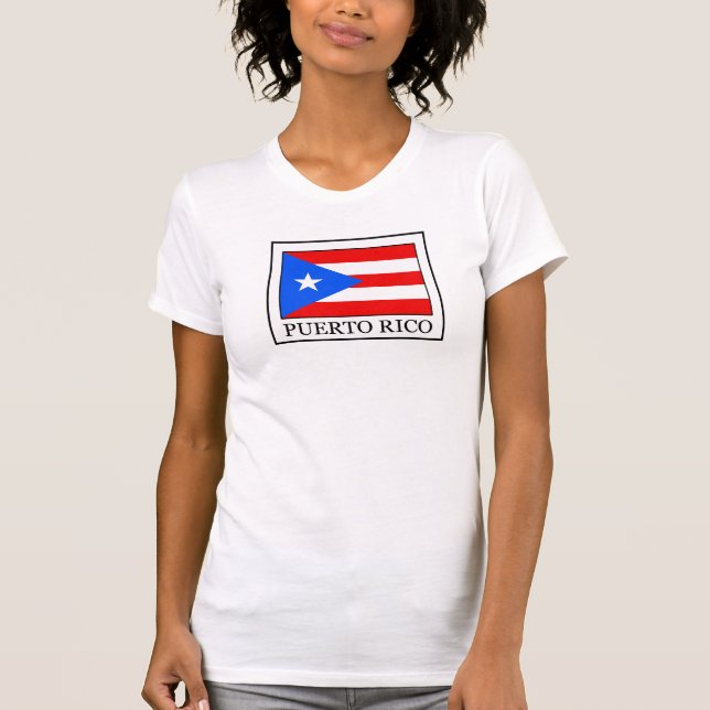 Camiseta T-Shirt de Puerto Rico (Anverso)