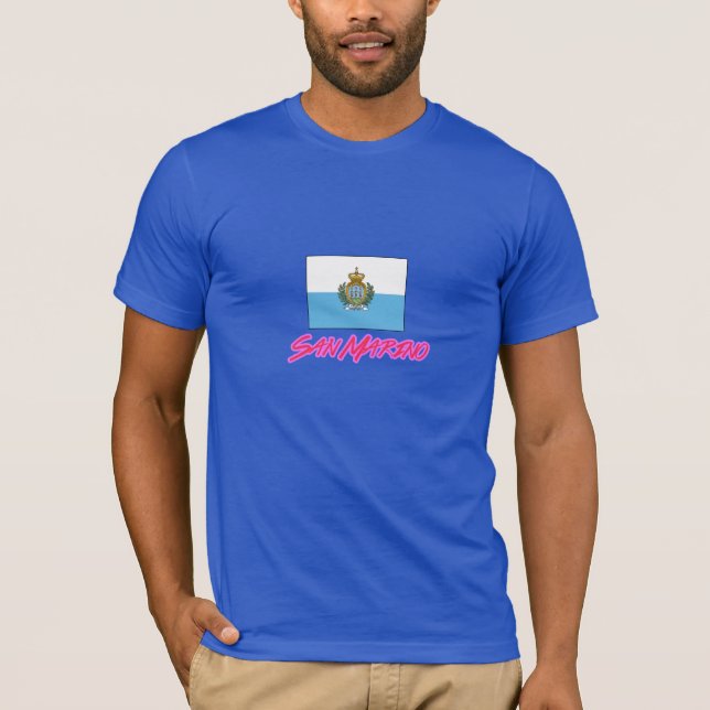 Camiseta T-Shirt de San Marino (Anverso)