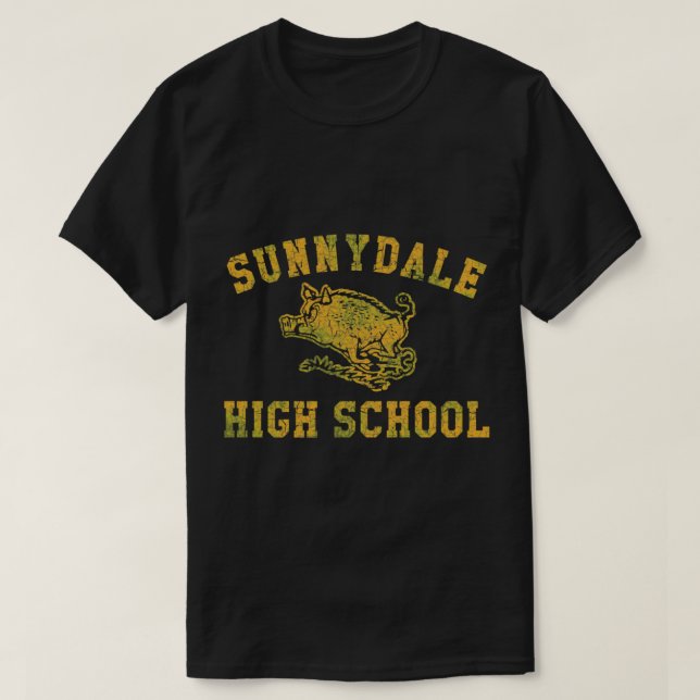 Camiseta T-Shirt de Sunnydale High School Classic (Diseño del anverso)