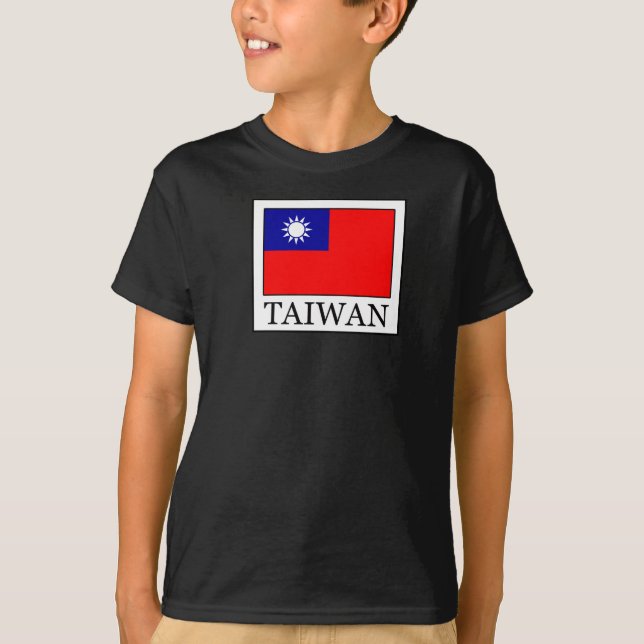 Camiseta T-Shirt de Taiwán (Anverso)