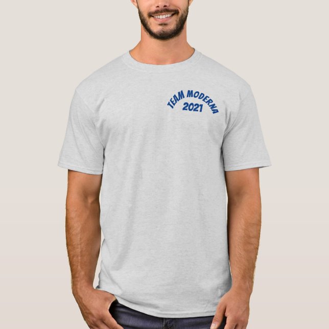 Camiseta T-Shirt de Team Moderna (Anverso)