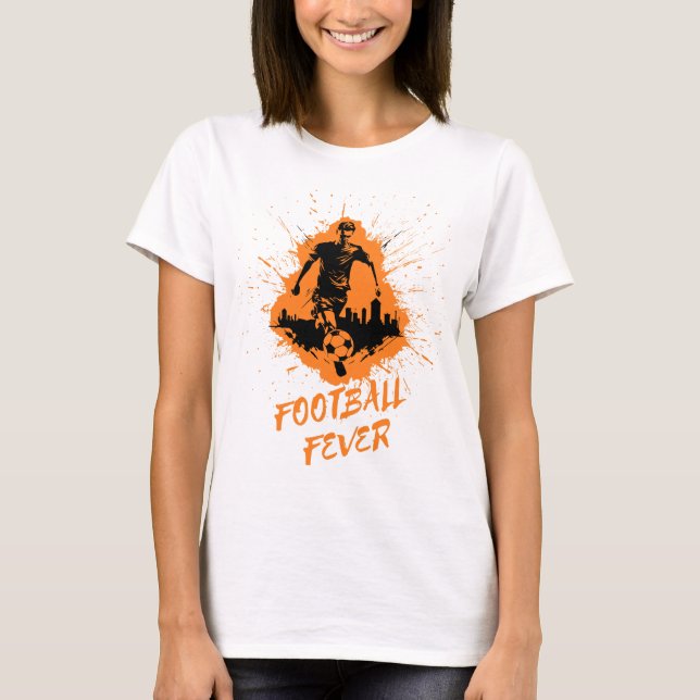 Camiseta T-Shirt de tendencia básica para las mujeres (Anverso)