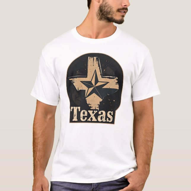 Camiseta T-Shirt de Texas V03 (Anverso)