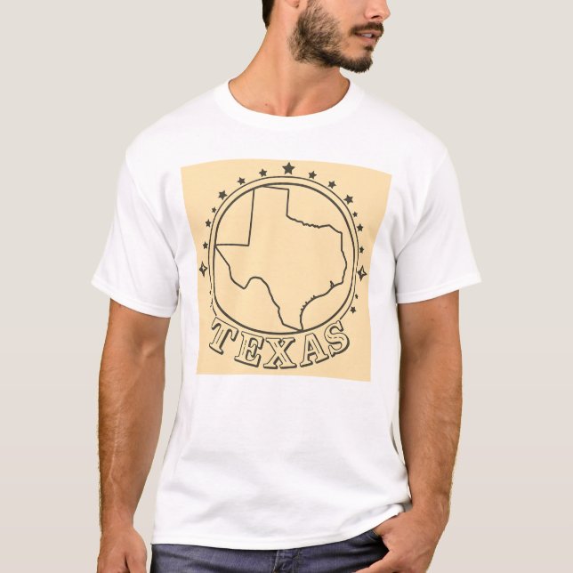 Camiseta T-Shirt de Texas V05 (Anverso)