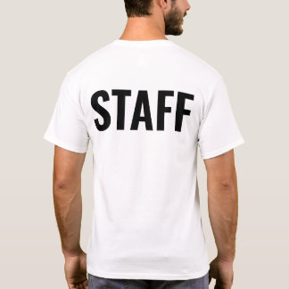 Camiseta T-Shirt de trabajo de la empresa de empleados pers