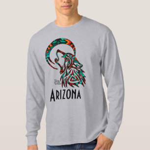 Camiseta T-Shirt de Wolf del Suroeste