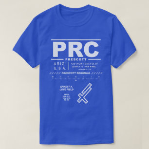 Camiseta T-Shirt del Aeropuerto Regional de Prescott
