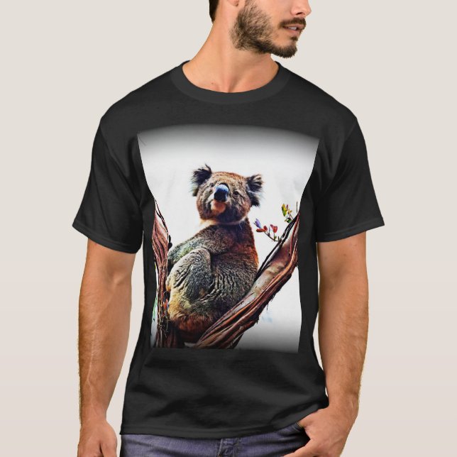 Camiseta T-Shirt del árbol Koala (Anverso)