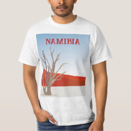 Camiseta T-Shirt del desierto de Namibia
