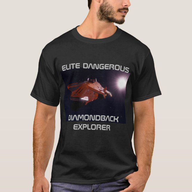 Camiseta T-Shirt del Explorador de diamantes (Anverso)