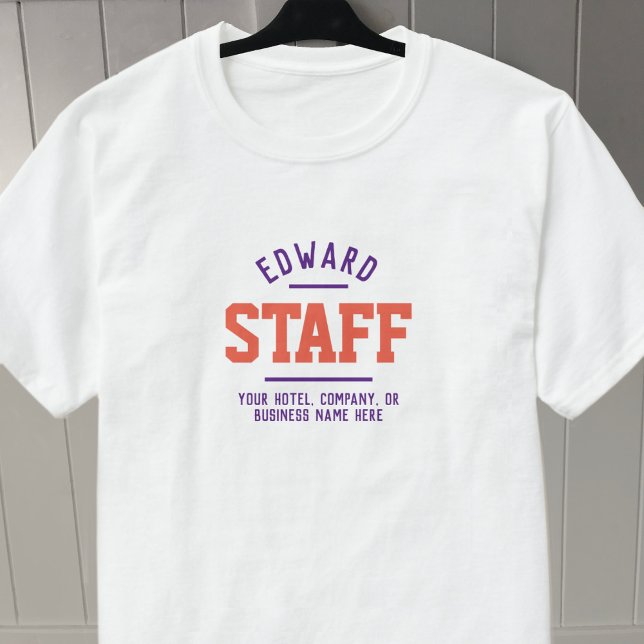 Camiseta T-Shirt del personal de hospitalidad (Subido por el creador)