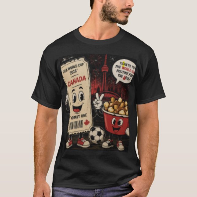 Camiseta T-shirt design canada2026 (Anverso)