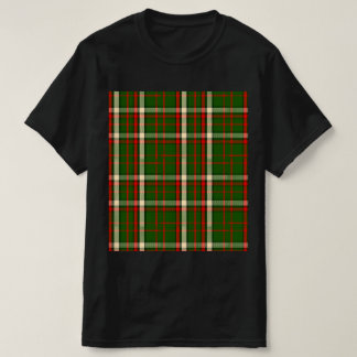 Camiseta T-Shirt design grenn and red pattern