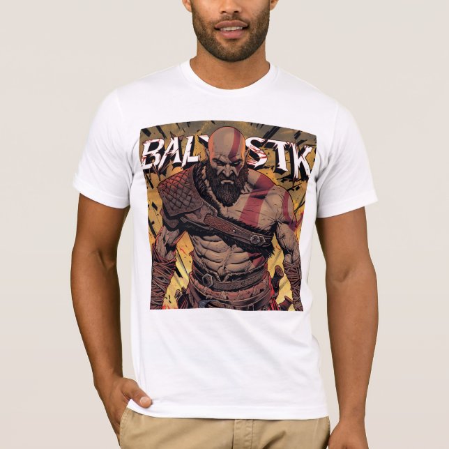 Camiseta t-shirt design kratos (Anverso)