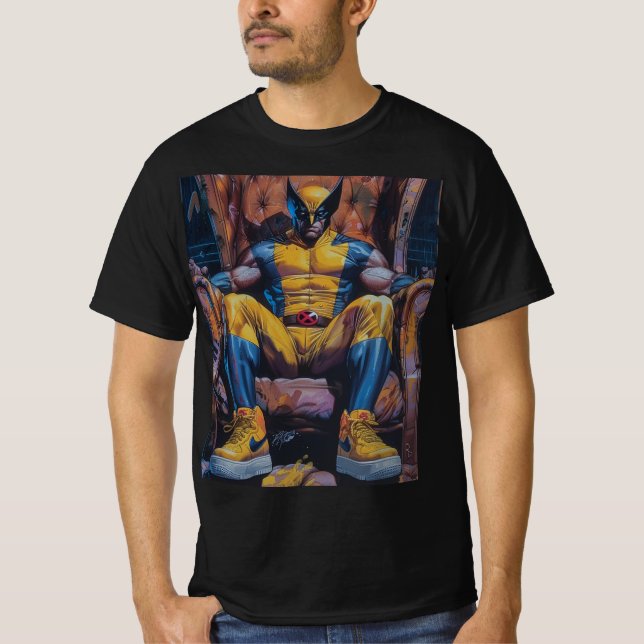 Camiseta t-shirt design marvel (Anverso)