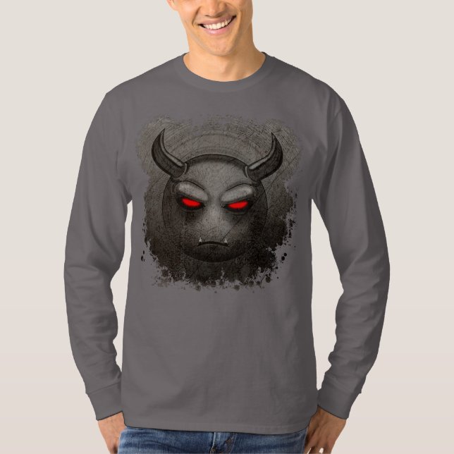 Camiseta T-shirt Devilmoji Vintage (Anverso)