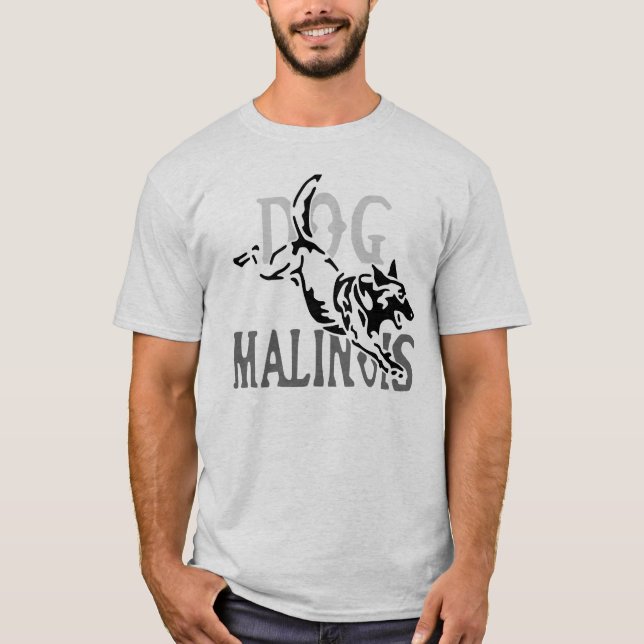 Camiseta t-shirt dog de Malinas caballo (Anverso)