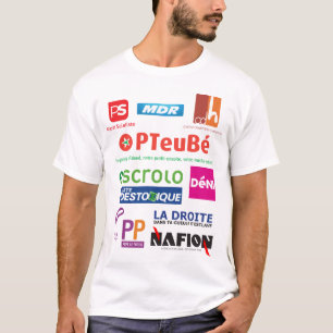 Camiseta T-Shirt Elecciones 2019 de Bélgica Parodia