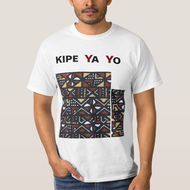 Camiseta T-shirt en lingala / kipe ya yo (Anverso)