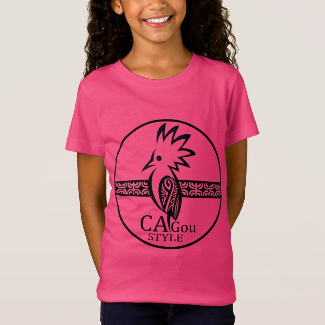Camiseta T-shirt enfant CAgou STYLE (Anverso)