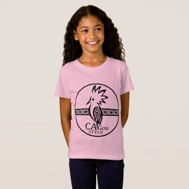 Camiseta T-shirt enfant CAgou STYLE (Anverso completo)