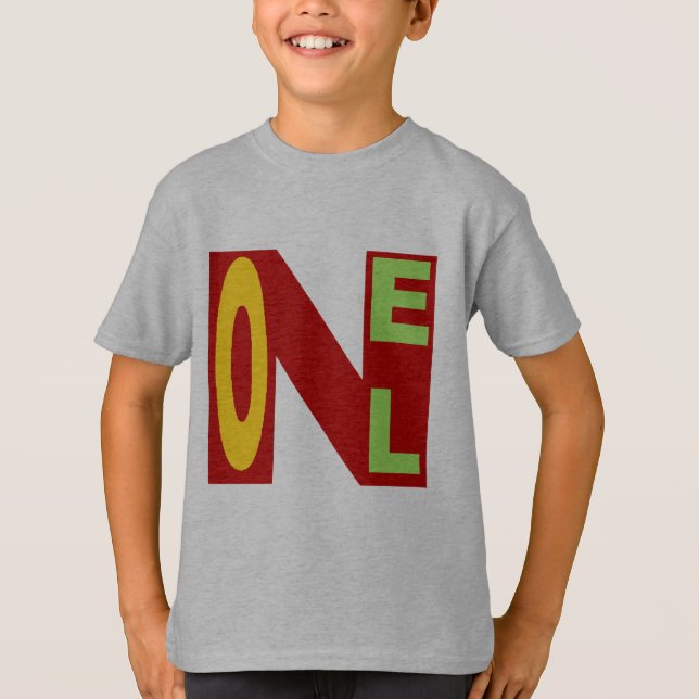 Camiseta T-shirt  enfant  DESIGN  NOEL (Anverso)