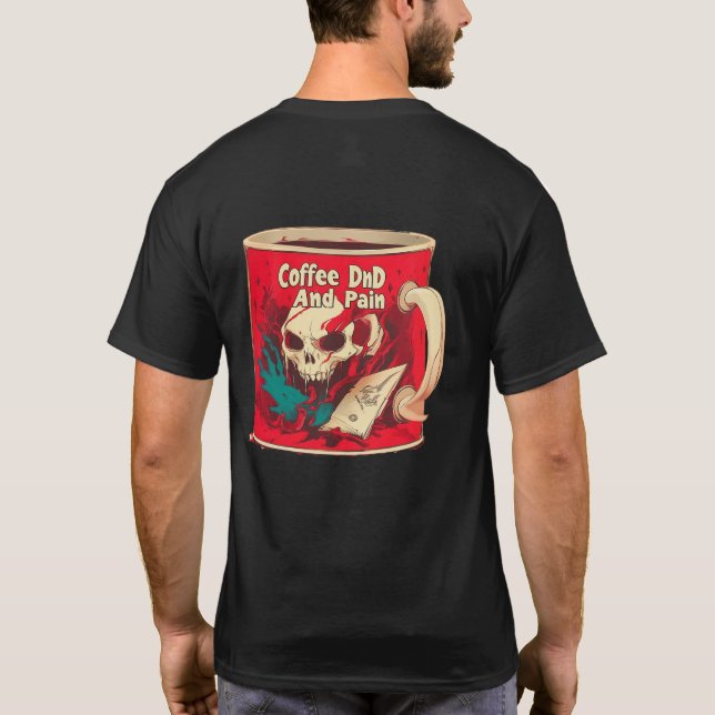 Camiseta T-shirt Erzadon Roll For Pain (Reverso)