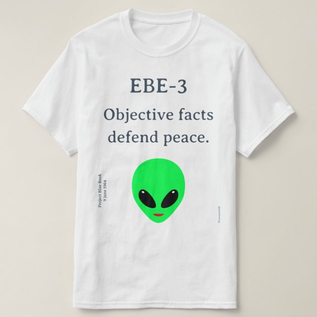 Camiseta T-shirt — ET for peace (Diseño del anverso)