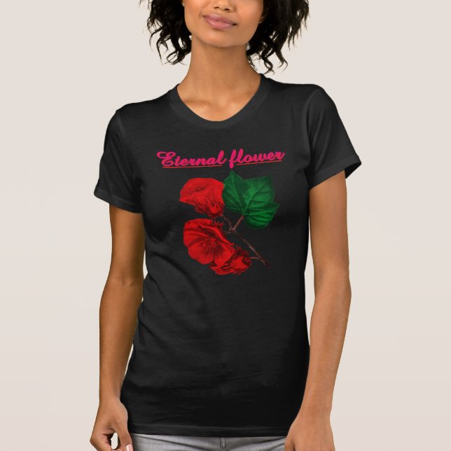Camiseta T-Shirt Eternal flower  (Anverso)