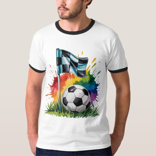 Camiseta T-Shirt-Family Soccer T-Shirt (Anverso)