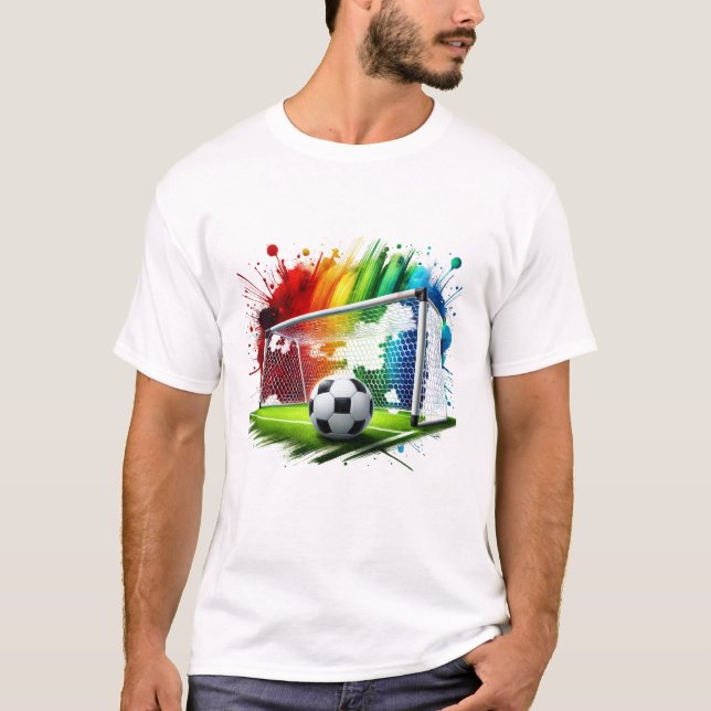 Camiseta T-Shirt-Family Soccer T-Shirt (Anverso)
