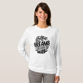 Camiseta T-shirt femme manches longues