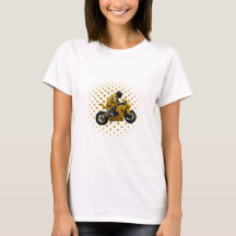 T-shirt femme Moto sportive