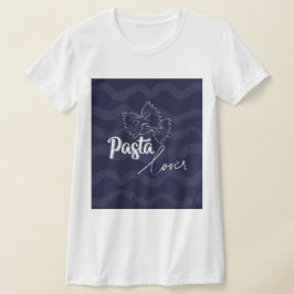 Camiseta T-shirt femme « Pasta Lover » – Mode foodie Italie