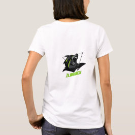 Camiseta T-Shirt Femme Zlornation - Style Gamer Recto Verso