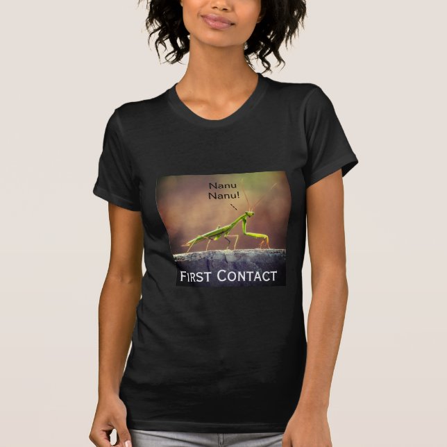 Camiseta T-Shirt - First Contact (Anverso)