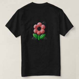 Camiseta T-shirt Flower Plastique