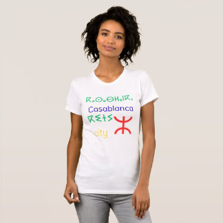 Camiseta T-Shirt for Amazigh symbol amazighi Casablanca Cit