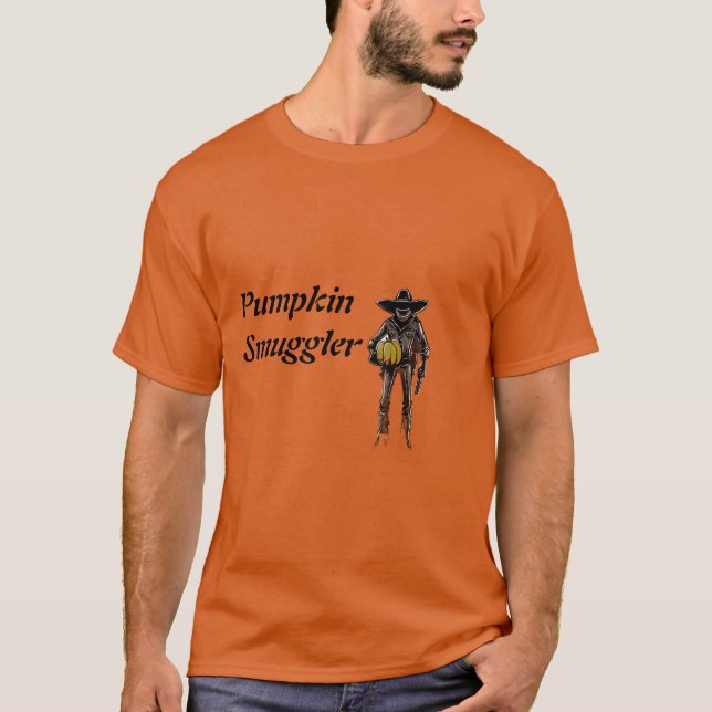 Camiseta T-Shirt For Pumpkin Smugglers. Halloween  (Anverso)
