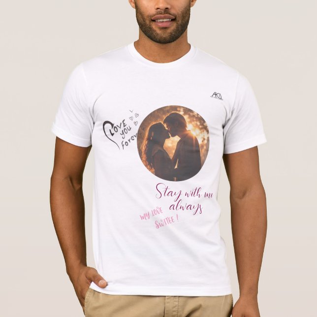 Camiseta T-shirt for valantine (Anverso)
