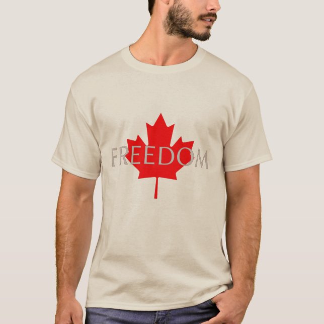 Camiseta T-Shirt Freedom Canada (Anverso)