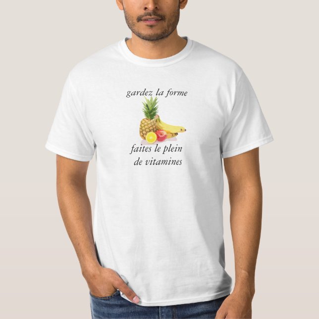 Camiseta t-shirt “fruta " (Anverso)